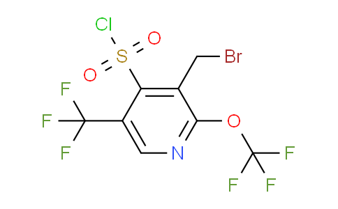 AM143288 | 1805026-75-8 | 3-(Bromomethyl)-2-(trifluoromethoxy)-5-(trifluoromethyl)pyridine-4-sulfonyl chloride