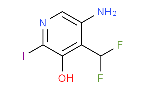 AM14329 | 1803697-50-8 | 5-Amino-4-(difluoromethyl)-3-hydroxy-2-iodopyridine