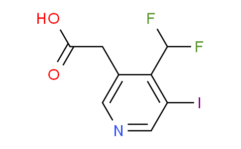 AM143291 | 1804485-93-5 | 4-(Difluoromethyl)-3-iodopyridine-5-acetic acid