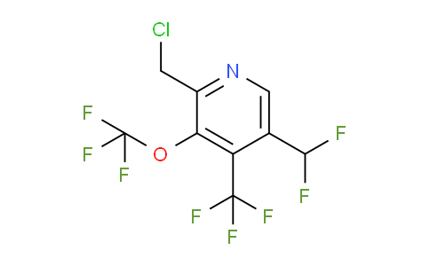 AM143292 | 1804757-20-7 | 2-(Chloromethyl)-5-(difluoromethyl)-3-(trifluoromethoxy)-4-(trifluoromethyl)pyridine