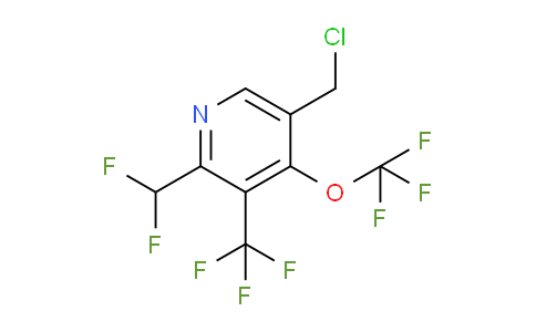 AM143294 | 1804758-01-7 | 5-(Chloromethyl)-2-(difluoromethyl)-4-(trifluoromethoxy)-3-(trifluoromethyl)pyridine