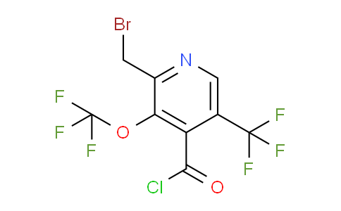 AM143296 | 1805313-07-8 | 2-(Bromomethyl)-3-(trifluoromethoxy)-5-(trifluoromethyl)pyridine-4-carbonyl chloride