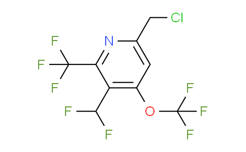 AM143298 | 1805184-10-4 | 6-(Chloromethyl)-3-(difluoromethyl)-4-(trifluoromethoxy)-2-(trifluoromethyl)pyridine
