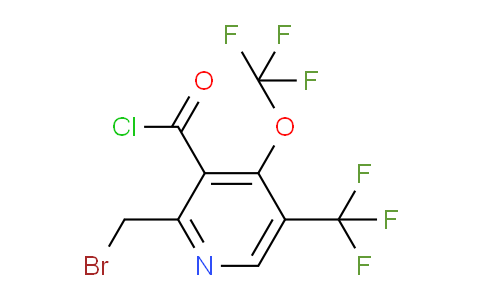 AM143301 | 1805026-09-8 | 2-(Bromomethyl)-4-(trifluoromethoxy)-5-(trifluoromethyl)pyridine-3-carbonyl chloride