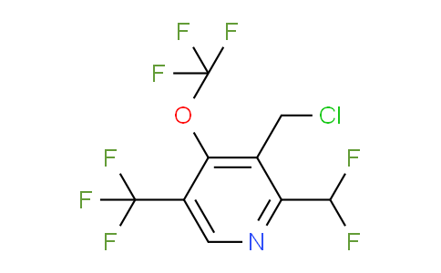 AM143302 | 1805941-53-0 | 3-(Chloromethyl)-2-(difluoromethyl)-4-(trifluoromethoxy)-5-(trifluoromethyl)pyridine