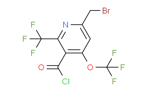 AM143306 | 1805175-97-6 | 6-(Bromomethyl)-4-(trifluoromethoxy)-2-(trifluoromethyl)pyridine-3-carbonyl chloride