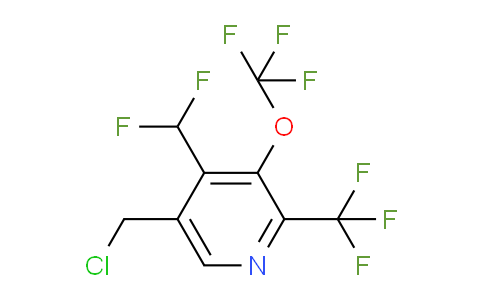 AM143307 | 1805243-47-3 | 5-(Chloromethyl)-4-(difluoromethyl)-3-(trifluoromethoxy)-2-(trifluoromethyl)pyridine