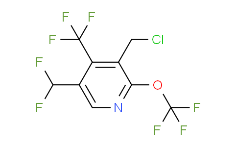AM143309 | 1805184-26-2 | 3-(Chloromethyl)-5-(difluoromethyl)-2-(trifluoromethoxy)-4-(trifluoromethyl)pyridine