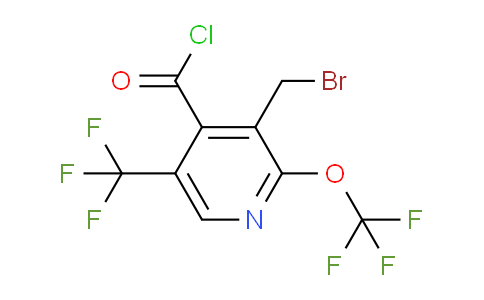 AM143311 | 1806784-63-3 | 3-(Bromomethyl)-2-(trifluoromethoxy)-5-(trifluoromethyl)pyridine-4-carbonyl chloride