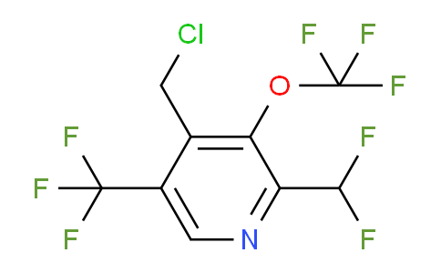 AM143316 | 1805941-84-7 | 4-(Chloromethyl)-2-(difluoromethyl)-3-(trifluoromethoxy)-5-(trifluoromethyl)pyridine