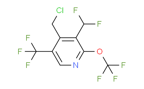 AM143320 | 1804757-94-5 | 4-(Chloromethyl)-3-(difluoromethyl)-2-(trifluoromethoxy)-5-(trifluoromethyl)pyridine