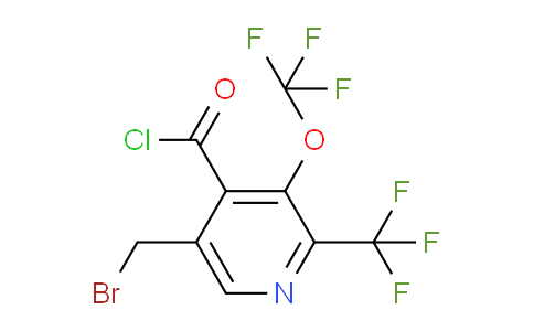 AM143321 | 1804677-96-0 | 5-(Bromomethyl)-3-(trifluoromethoxy)-2-(trifluoromethyl)pyridine-4-carbonyl chloride