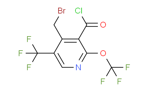 AM143323 | 1805176-36-6 | 4-(Bromomethyl)-2-(trifluoromethoxy)-5-(trifluoromethyl)pyridine-3-carbonyl chloride