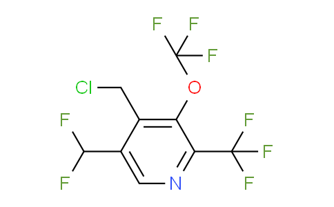 AM143325 | 1805244-68-1 | 4-(Chloromethyl)-5-(difluoromethyl)-3-(trifluoromethoxy)-2-(trifluoromethyl)pyridine