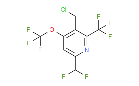 AM143328 | 1805279-85-9 | 3-(Chloromethyl)-6-(difluoromethyl)-4-(trifluoromethoxy)-2-(trifluoromethyl)pyridine