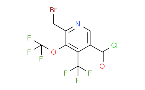 AM143329 | 1805175-91-0 | 2-(Bromomethyl)-3-(trifluoromethoxy)-4-(trifluoromethyl)pyridine-5-carbonyl chloride