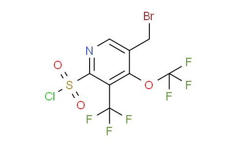 AM143334 | 1805242-68-5 | 5-(Bromomethyl)-4-(trifluoromethoxy)-3-(trifluoromethyl)pyridine-2-sulfonyl chloride