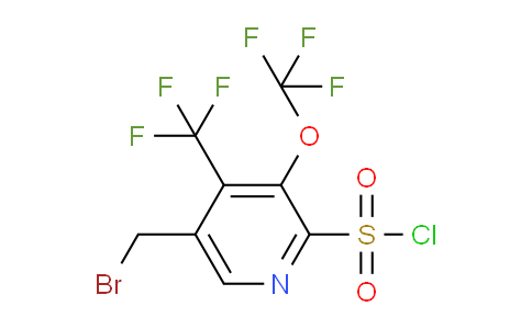 AM143338 | 1805306-44-8 | 5-(Bromomethyl)-3-(trifluoromethoxy)-4-(trifluoromethyl)pyridine-2-sulfonyl chloride