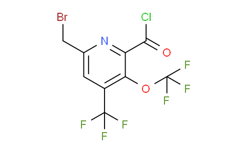 AM143339 | 1806784-53-1 | 6-(Bromomethyl)-3-(trifluoromethoxy)-4-(trifluoromethyl)pyridine-2-carbonyl chloride