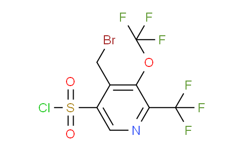 AM143344 | 1805306-55-1 | 4-(Bromomethyl)-3-(trifluoromethoxy)-2-(trifluoromethyl)pyridine-5-sulfonyl chloride