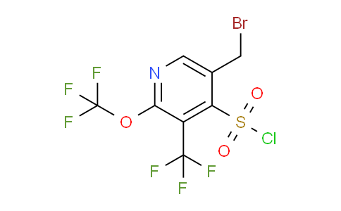 AM143347 | 1804370-76-0 | 5-(Bromomethyl)-2-(trifluoromethoxy)-3-(trifluoromethyl)pyridine-4-sulfonyl chloride