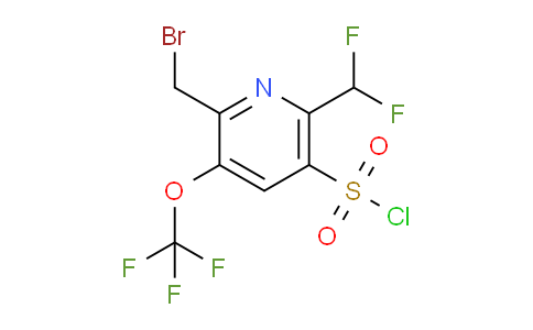 AM143350 | 1805175-23-8 | 2-(Bromomethyl)-6-(difluoromethyl)-3-(trifluoromethoxy)pyridine-5-sulfonyl chloride