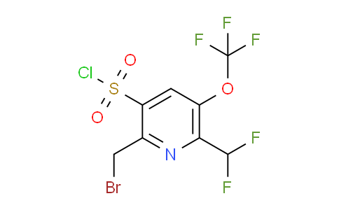 AM143352 | 1805312-13-3 | 2-(Bromomethyl)-6-(difluoromethyl)-5-(trifluoromethoxy)pyridine-3-sulfonyl chloride