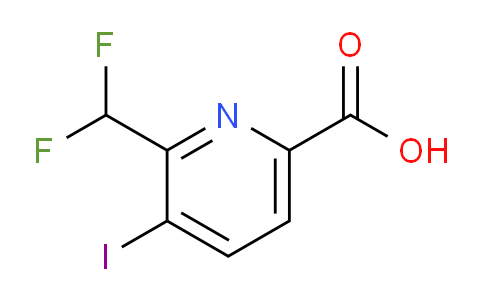 AM143353 | 1806782-20-6 | 2-(Difluoromethyl)-3-iodopyridine-6-carboxylic acid