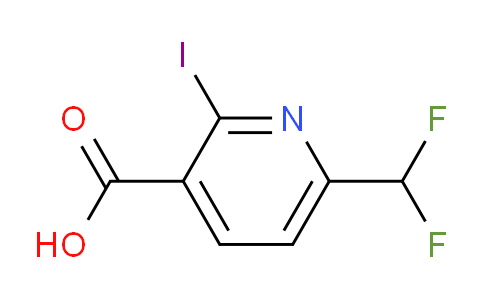 AM143358 | 1806050-25-8 | 6-(Difluoromethyl)-2-iodopyridine-3-carboxylic acid