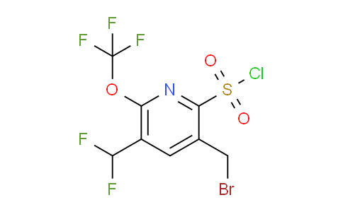 AM143364 | 1805175-43-2 | 3-(Bromomethyl)-5-(difluoromethyl)-6-(trifluoromethoxy)pyridine-2-sulfonyl chloride