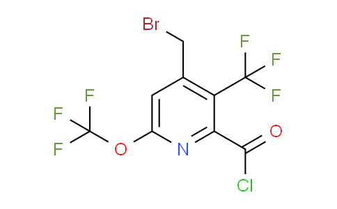 AM143366 | 1804678-06-5 | 4-(Bromomethyl)-6-(trifluoromethoxy)-3-(trifluoromethyl)pyridine-2-carbonyl chloride