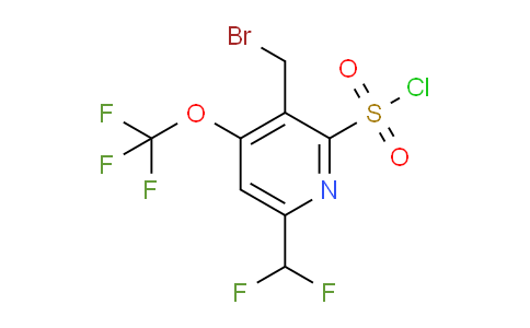 AM143367 | 1805312-70-2 | 3-(Bromomethyl)-6-(difluoromethyl)-4-(trifluoromethoxy)pyridine-2-sulfonyl chloride