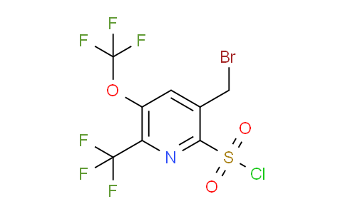 AM143369 | 1804678-61-2 | 3-(Bromomethyl)-5-(trifluoromethoxy)-6-(trifluoromethyl)pyridine-2-sulfonyl chloride