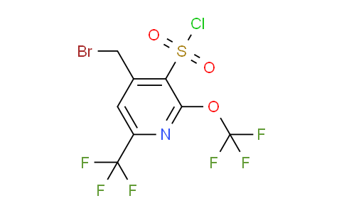 AM143375 | 1805940-86-6 | 4-(Bromomethyl)-2-(trifluoromethoxy)-6-(trifluoromethyl)pyridine-3-sulfonyl chloride