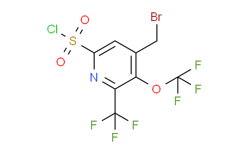 AM143379 | 1805940-92-4 | 4-(Bromomethyl)-3-(trifluoromethoxy)-2-(trifluoromethyl)pyridine-6-sulfonyl chloride
