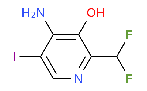 AM14338 | 1805327-92-7 | 4-Amino-2-(difluoromethyl)-3-hydroxy-5-iodopyridine