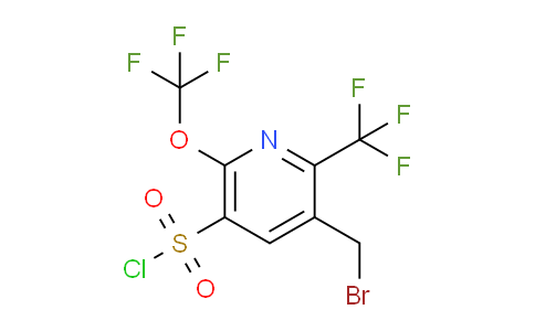 AM143384 | 1804756-76-0 | 3-(Bromomethyl)-6-(trifluoromethoxy)-2-(trifluoromethyl)pyridine-5-sulfonyl chloride