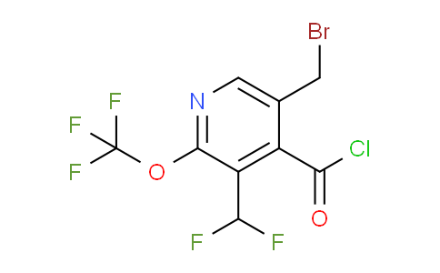 AM143385 | 1804370-04-4 | 5-(Bromomethyl)-3-(difluoromethyl)-2-(trifluoromethoxy)pyridine-4-carbonyl chloride