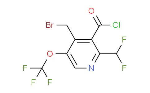 AM143388 | 1805239-83-1 | 4-(Bromomethyl)-2-(difluoromethyl)-5-(trifluoromethoxy)pyridine-3-carbonyl chloride