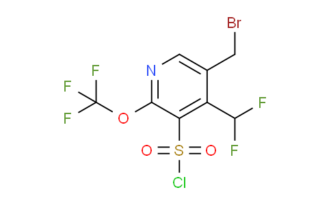 AM143398 | 1804677-28-8 | 5-(Bromomethyl)-4-(difluoromethyl)-2-(trifluoromethoxy)pyridine-3-sulfonyl chloride
