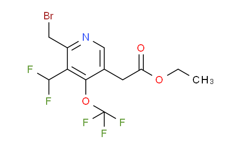 AM143404 | 1806758-62-2 | Ethyl 2-(bromomethyl)-3-(difluoromethyl)-4-(trifluoromethoxy)pyridine-5-acetate