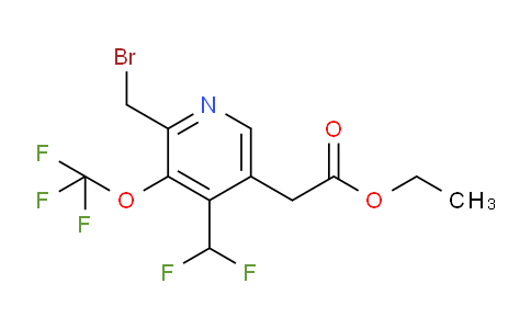AM143407 | 1804626-08-1 | Ethyl 2-(bromomethyl)-4-(difluoromethyl)-3-(trifluoromethoxy)pyridine-5-acetate