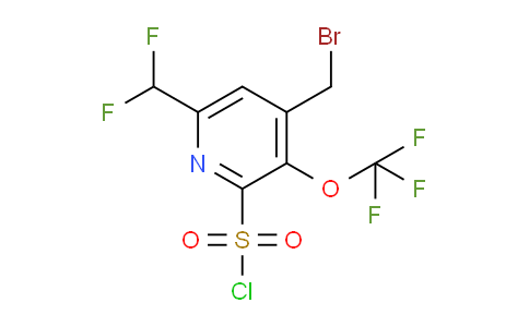 AM143410 | 1806767-03-2 | 4-(Bromomethyl)-6-(difluoromethyl)-3-(trifluoromethoxy)pyridine-2-sulfonyl chloride