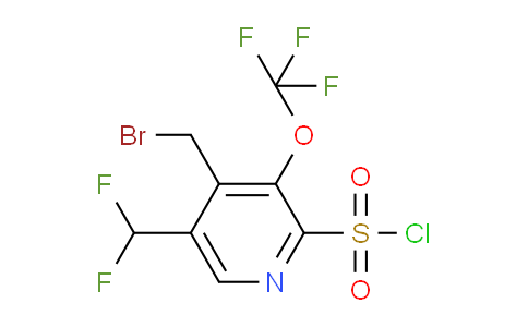 AM143418 | 1805312-63-3 | 4-(Bromomethyl)-5-(difluoromethyl)-3-(trifluoromethoxy)pyridine-2-sulfonyl chloride