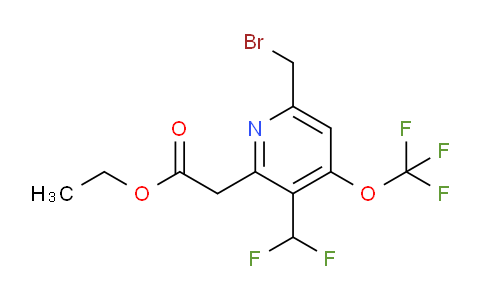 AM143419 | 1805025-05-1 | Ethyl 6-(bromomethyl)-3-(difluoromethyl)-4-(trifluoromethoxy)pyridine-2-acetate