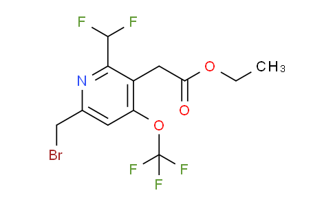 AM143421 | 1806780-63-1 | Ethyl 6-(bromomethyl)-2-(difluoromethyl)-4-(trifluoromethoxy)pyridine-3-acetate