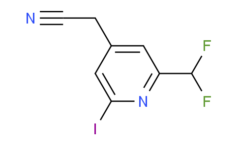 AM143422 | 1806781-48-5 | 2-(Difluoromethyl)-6-iodopyridine-4-acetonitrile