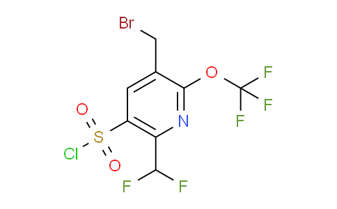 AM143423 | 1806773-86-3 | 3-(Bromomethyl)-6-(difluoromethyl)-2-(trifluoromethoxy)pyridine-5-sulfonyl chloride