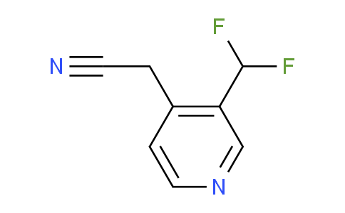 3-(Difluoromethyl)pyridine-4-acetonitrile
