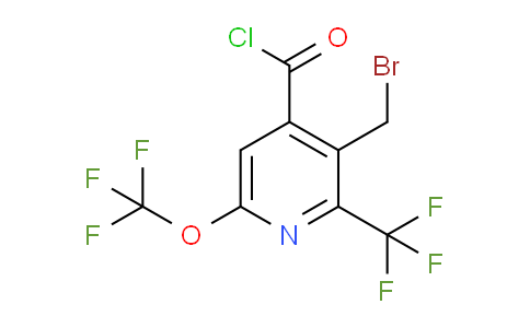 AM143434 | 1805940-62-8 | 3-(Bromomethyl)-6-(trifluoromethoxy)-2-(trifluoromethyl)pyridine-4-carbonyl chloride